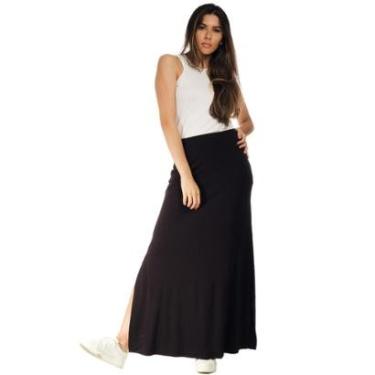 Imagem de Saia Longa Malha Sereia Amazonia Vital Feminina-Feminino
