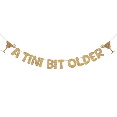 Imagem de Decorações de festa Fulmoon A Tini Bit Older Glitter Banner