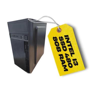 Imagem de Computador Loja Pdv Intel Core I3 8gb ram Ssd 480gb