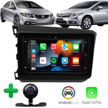 Imagem de Central Multimídia Honda Civic 2012/2013/2014/2015/2016 - E-TECH 