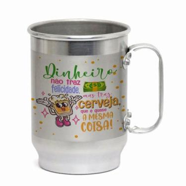 Imagem de Caneca Alumínio 600ML Tema Carnaval  Presente Criativo para a Folia - 
