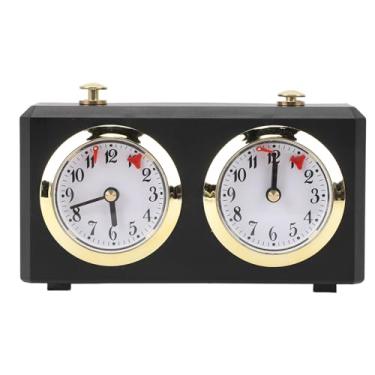 Imagem de Analógico CH Clock Professional Wind Up Mecanismo Multi -funcional Portátil Grande Fácil de Ler DI Chinese CH Competições Vintage Mechanical CH Timer Preto Analógico CH