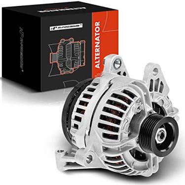 Imagem de A-Premium Alternador compatível com Dodge Ram 1500 2002 2003 2004 2005 2006, Durango 2003-2006 e Jeep Grand Cherokee, 3,7L 4,7L, 12V 132Amp Polia de 6 ranhuras, substituição # 56041120AB,