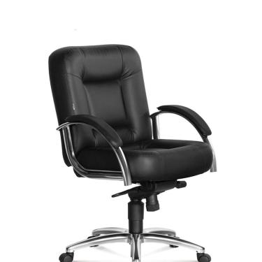Imagem de Cadeira Diretor Venire Giratória com Braço Preto