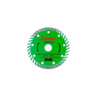 Imagem de Disco de Corte Diamantado Turbo Eco 110 mm Cortag