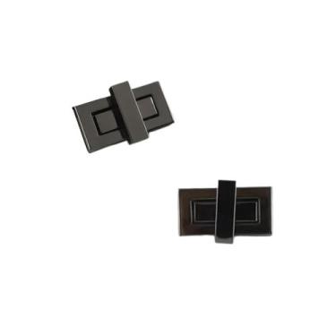 Imagem de Fecho torniquete retangular - médio - jescastore, Grafite