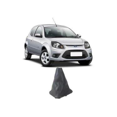 Imagem de Coifa Alavanca Câmbio Ford Ka 2008 a 2013 material sintético Preta C/B