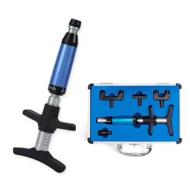 Imagem de Ferramenta de ajuste de quiropraxia, 6 níveis 50-300N ajustes, ativador manual, ferramenta de quiropraxia, equipamento de massagem profissional, massageador de coluna de impulso para alívio da dor no