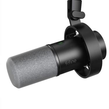 Imagem de Microfone Podcast Fifine K688 Preto Usb Xlr Dinâmico