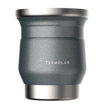 Imagem de Cuia Térmica Inox Tupi 250mL Chumbo - Termolar (RM5657)
