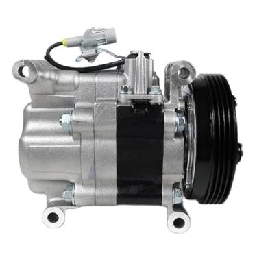 Imagem de Compressor de ar condicionado automotivo 9520064JA1 95200-64JA0 9520064JA0 95201-64JA0 9520164JA0 95200-64JA1 compatível com Suzuki Grand Vitara 2005-1.6L(Pulley 4pk)