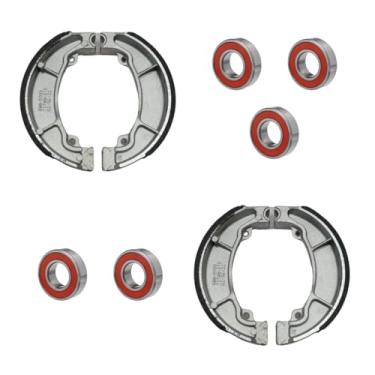 Imagem de Kit Lona De Freio + Rolamentos Titan 125 00/04 Fan 125 05/08