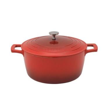 Imagem de Panela Cook E Chef Caçarola 20cm Antiaderente Mimo Style Cor Vermelho 