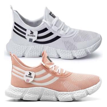 Imagem de Kit Combo 2 Ténis Feminino Academia Caminhada Corrida Leve - Oldsen, B