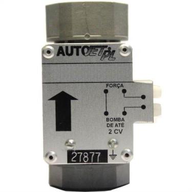 Imagem de Fluxostato autojet pl para acionamento bomba ate 2cv em nylon estrutur