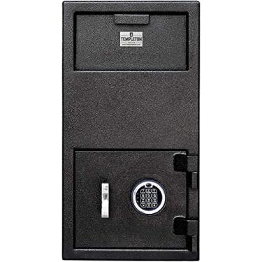 Imagem de Templeton Safes Cofre de depósito grande com combinação de teclado eletrônico com chave de reserva, 1,4 CBF