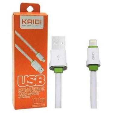 Imagem de Cabo de dados Carregador v8,ios e tipo C revestido Kaidi kd-306  - KAI