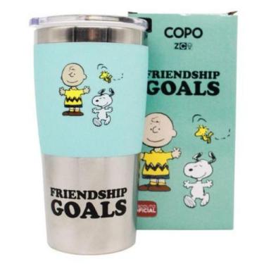 Imagem de Copo Viagem Max 450ml Friendship Goals - Zona Criativa