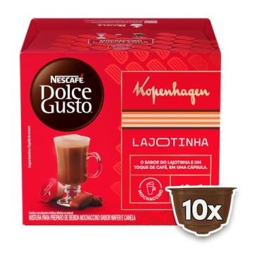 Imagem de Café em cápsula Dolce Gust Lajotinha Kopenhagem 10 Cápsula