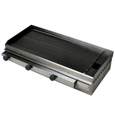 Imagem de Chapa De Hambúrguer Monarcha Ch80gp Gás 80x40cm