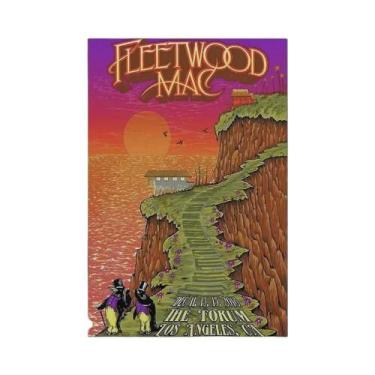 Imagem de Fleetwood Mac Anime Posters HD Qualidade Retro Arte De Parede Kawaii D