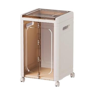 Imagem de Fenteer Armário de armazenamento Rack Caixa de armazenamento dobrável Organizador para Roupas essenciais para animais de estimação