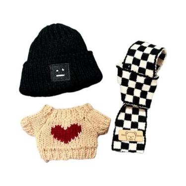 Imagem de Mini Boneca De Pelúcia Acessórios Coreano Kpop Exo La Bubu V1 V2 Ganso