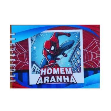 Imagem de Livro De Colorir Homem Aranha Bobbie Goods 50 Folhas Capa Dura180G - M
