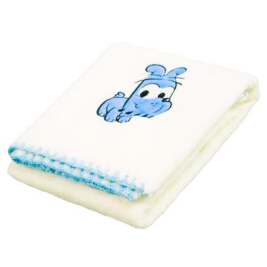 Imagem de Manta Soft Microfibra Bordada Bidu Turma da Mônica Baby