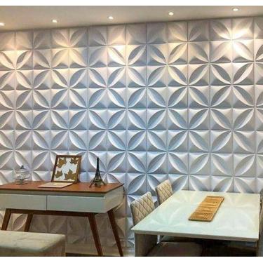 Imagem de Revestimento 3d Plastico Placa Pvc Decorativas Parede E Teto - LU JPDE