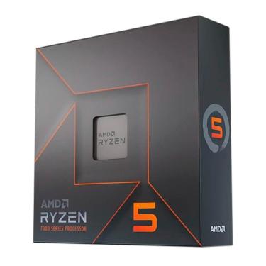 Imagem de AMD Ryzen 5 7600X - 6 cores - 12 Threads - 4.7GHz (Turbo 5.3 GHz) - 32MB- AM5 - 100-100000593WOF