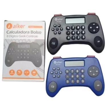 Imagem de Calculadora Eletrônica de Bolso Geek Controle Aiker AK-J023
