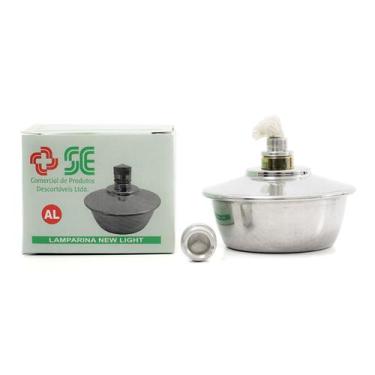 Imagem de Lamparina New Light Aluminio 40ml - SE Comercial