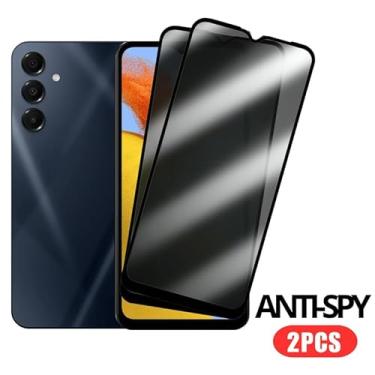 Imagem de 2 Películas De Privacidade Vidro Temperado Para Samsung Galaxy M14 Anti Curioso Tela Privativa