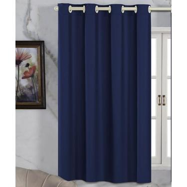 Imagem de Cortina Para Porta De PVC Blackout 1,40m x 2,10m Cortina de Porta - CA