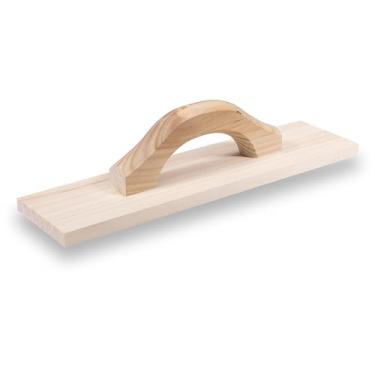 Imagem de BARWALT Flutuador de concreto de madeira, 35 x 10 cm, para pisos de chuveiro de cimento de bloco seco, BWT71153