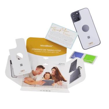 Imagem de Adesivo bloqueador de EMF para iPhone 11 - WaveBlock 5G-Shield