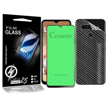 Imagem de Película Carbono + Película De CERÂMICA LG K41S K410BMW 6.5 - Cell In 