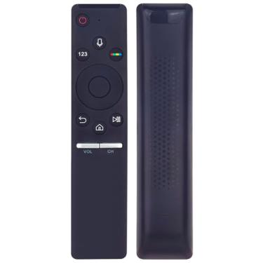 Imagem de Allimity BN59-01266A BN59-01300G BN59-01274A BN59-01298E Controle remoto de voz de substituição compatível com Samsung 2017 UHD Smart TV MU8500 MU8000 MU800D MU7000 MU6500D MU63000D MU7000 MU650D