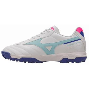 Imagem de Chuteira de Campo Mizuno Morelia Classic AS Masculina, Branco, 42