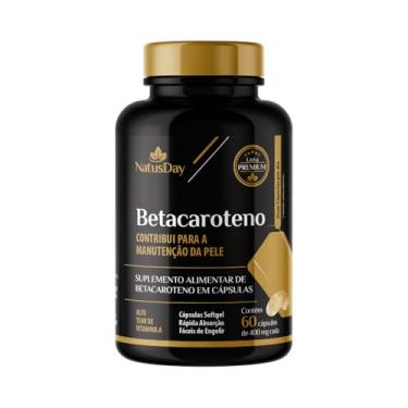 Imagem de Betacaroteno (60 Cápsulas) - Natusday Premium - Auxilia na prevenção do envelhecimento da pele, auxilia no fortalecimento do sistema imune