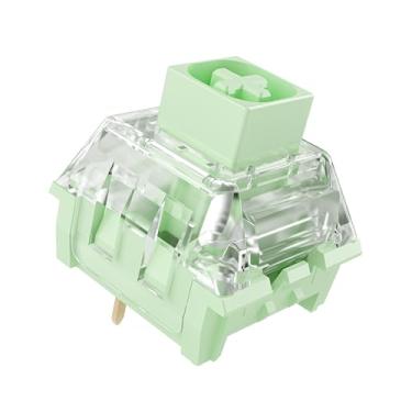 Imagem de Kailh Box Bamboo Switches,3-Pin 55gf RGB SMD Dustproof Waterproof Pre-lubed Heavy Clicky Switches for MX Mechanical Gaming Keyboard(90Pcs)