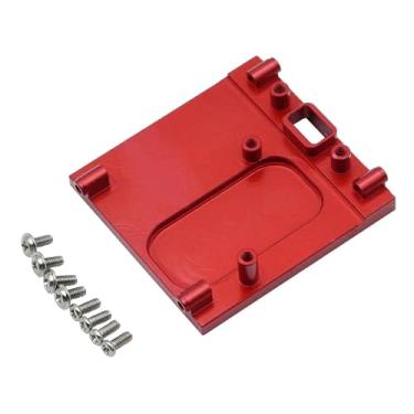 Imagem de YIJU Suporte de motor para carro RC, peça de atualização, suporte de motor, base de assento para carro RC MN78, escala 1/12, Vermelho