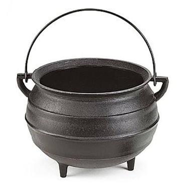 Imagem de Panela De Ferro Calderão De Bruxa Tripé 1,6 Lts Sem Tampa