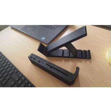Imagem de Suporte Notebook Netbook Ergonômico Base Dobrável Ajustável