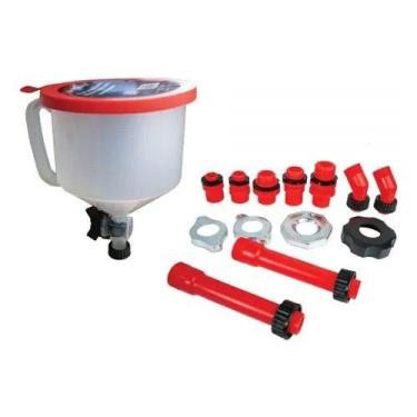 Imagem de Kit Funil Para Enchimento De Liquido De Arrefecimento Cor Branco Sigma