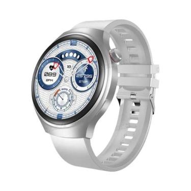 Imagem de Relógio Inteligente Masculino Com GPS NFC Tela AMOLED Monitor De Frequ