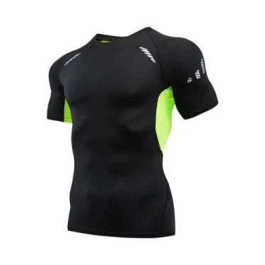 Imagem de Camiseta de Compressão MMA Masculina - Manga Curta para Boxe, Academia