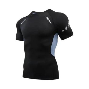 Imagem de Camiseta de Compressão MMA Masculina - Manga Curta para Boxe, Academia