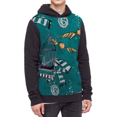 Imagem de Moletom Com Capuz Harry Potter Ref:85 - smoke, Preto, G